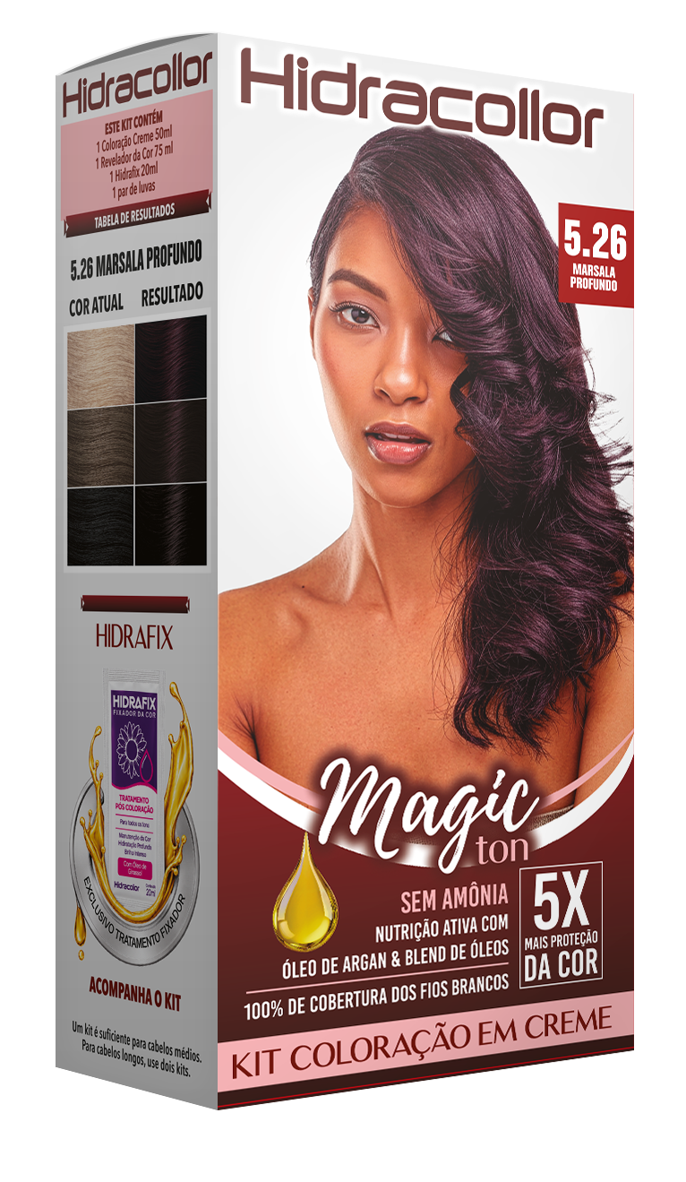 Hidracollor Magic Ton 5.26 Marsala Profundo