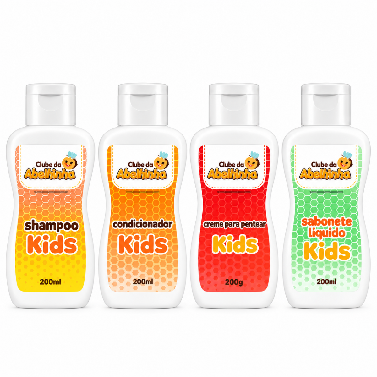Kit Clube da Abelhinha 4 Produtos