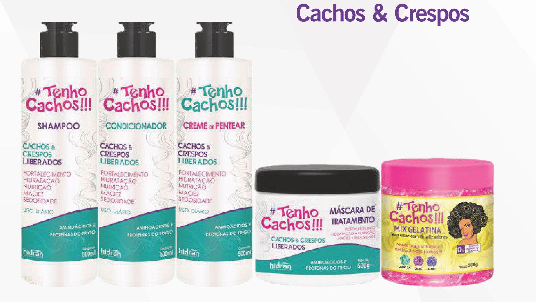 Shampoo Tenho Cachos Cachos & Crespos Liberados 500ml