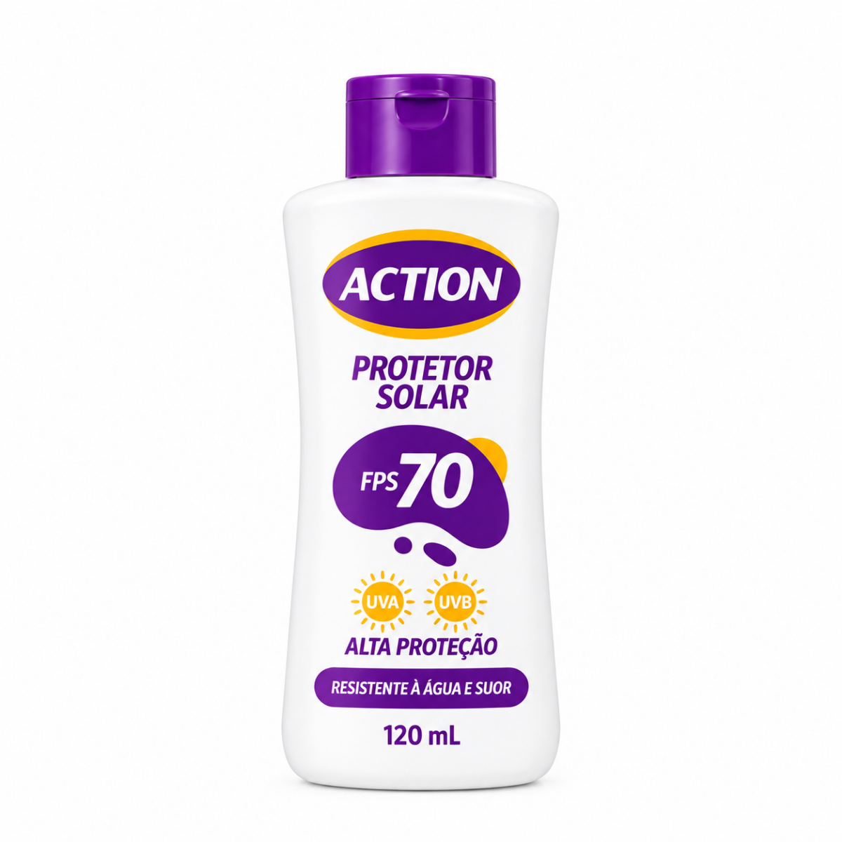 Protetor Solar Action FPS 70 120 mL