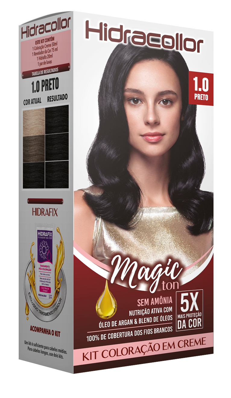 Hidracollor Magic Ton 1.0 Preto