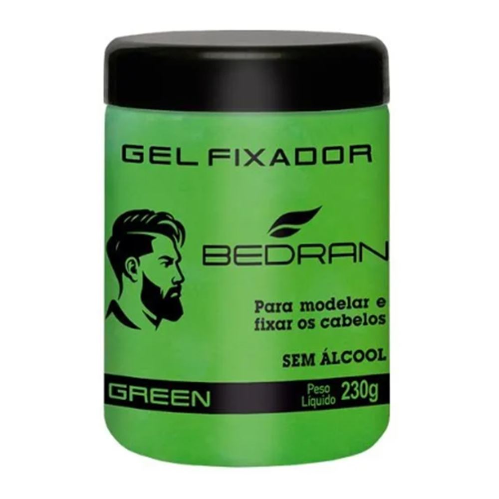 Bedran Gel Fixador Verde 230g