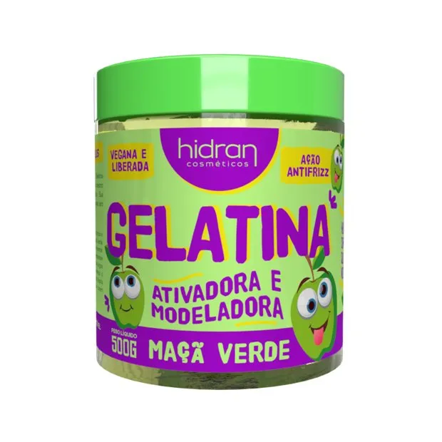 Hidran Gelatina Maçã Verde 500g